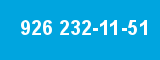 926 232-11-51 926 232-11-51